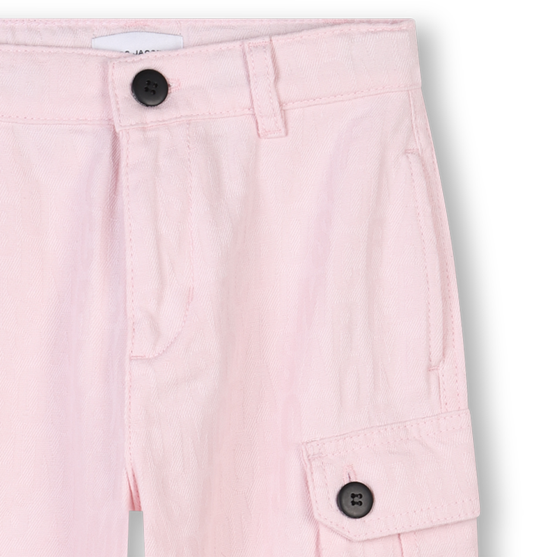 Cotton trousers with pockets THE MARC JACOBS 
                    GIRL
