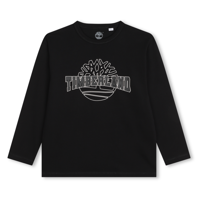 Long-Sleeved Logo T-Shirt TIMBERLAND 
                    BOY