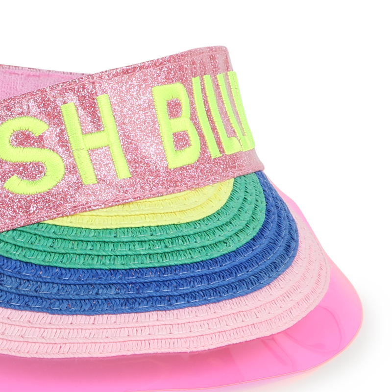 Multicolored glittery visor BILLIEBLUSH 
                    GIRL