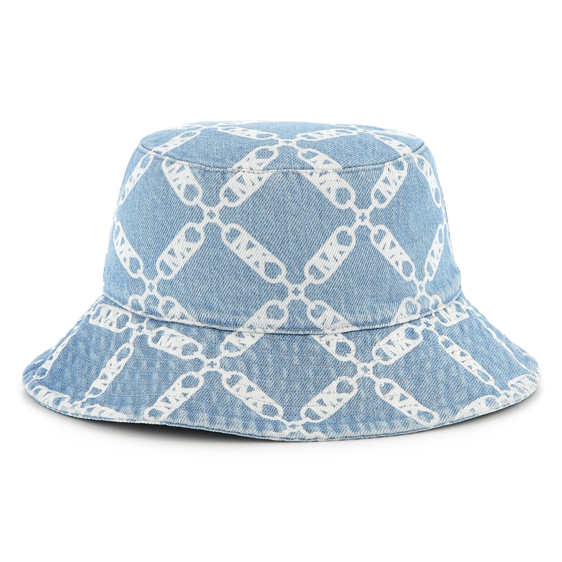 Illustrated denim bucket hat MICHAEL KORS 
                    GIRL