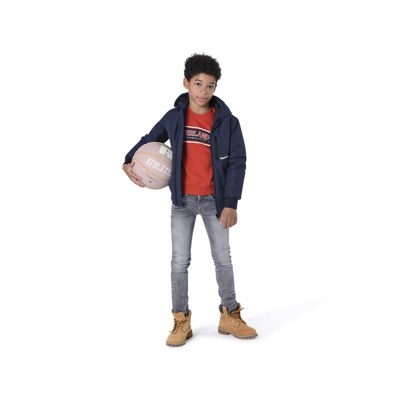 Cotton-rich sweatshirt TIMBERLAND 
                    BOY