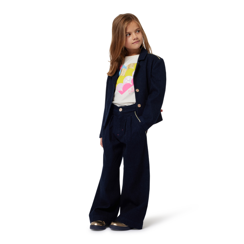 Embroidered Jean Jacket BILLIEBLUSH 
                    GIRL