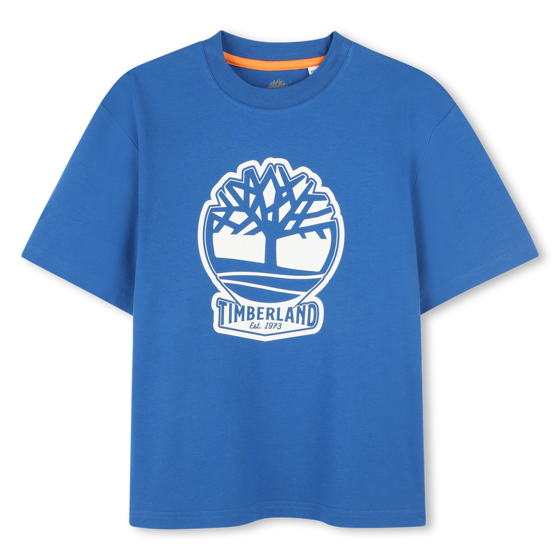 Two-tone T-shirt with logo TIMBERLAND 
                    BOY