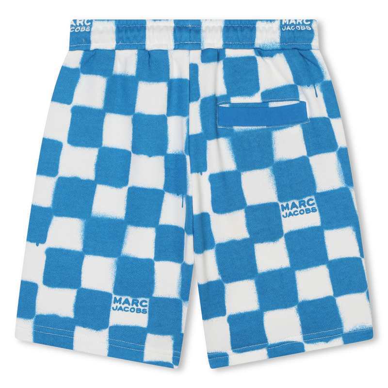 Printed Fleece Bermudas THE MARC JACOBS 
                    BOY