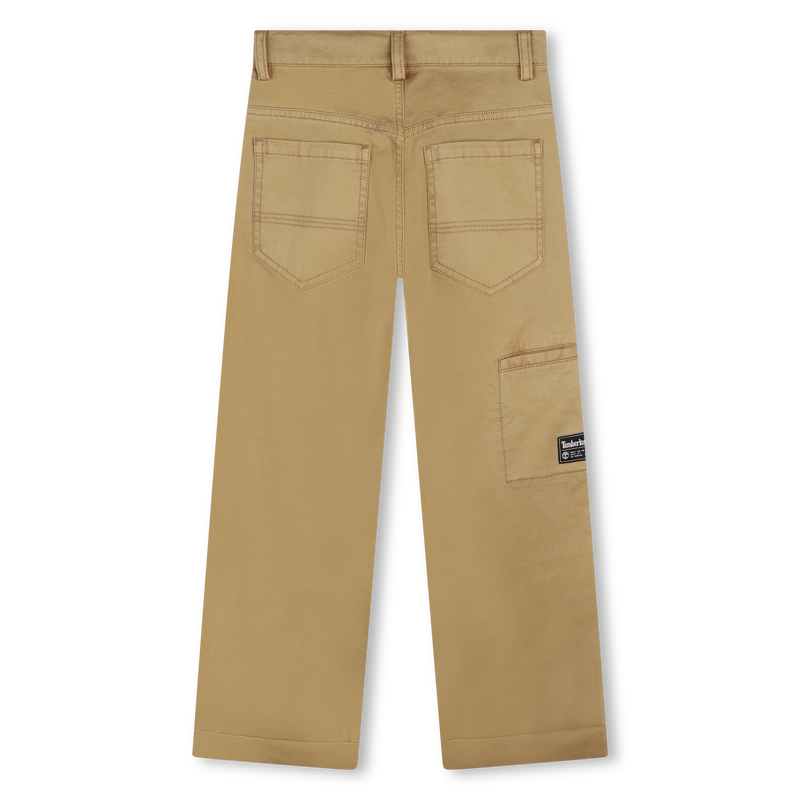 Twill Multipocketed Trousers TIMBERLAND 
                    BOY