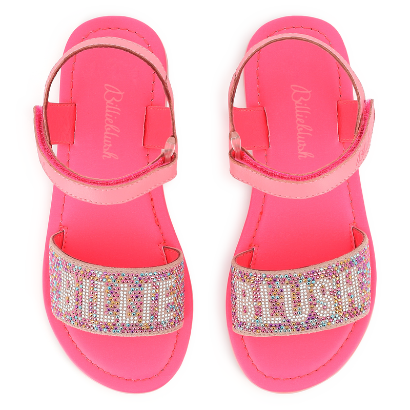 Leather Velcro sandals BILLIEBLUSH 
                    GIRL