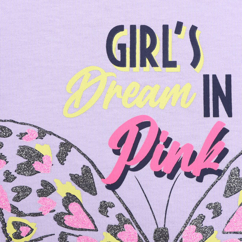 Butterfly graphic long-sleeve BILLIEBLUSH 
                    GIRL