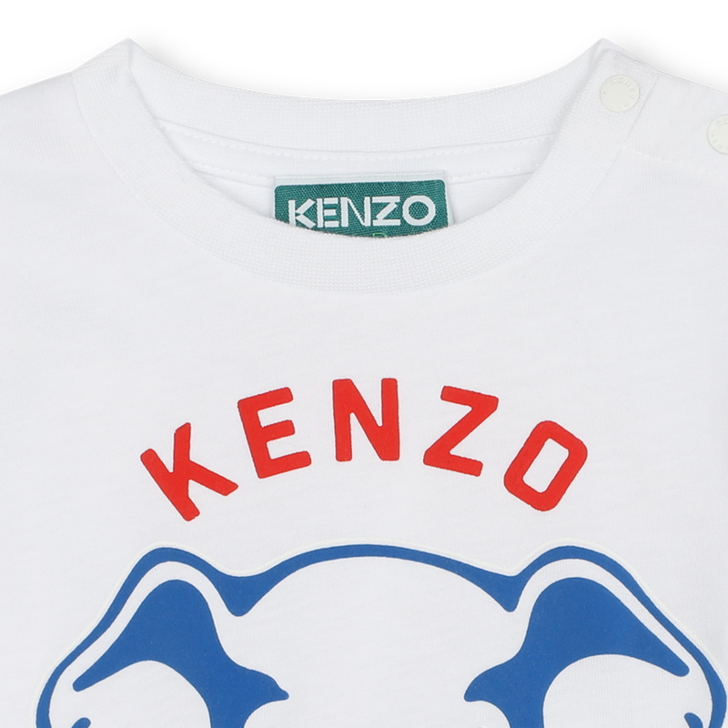 Short-sleeved cotton T-shirt KENZO KIDS 
                    BOY