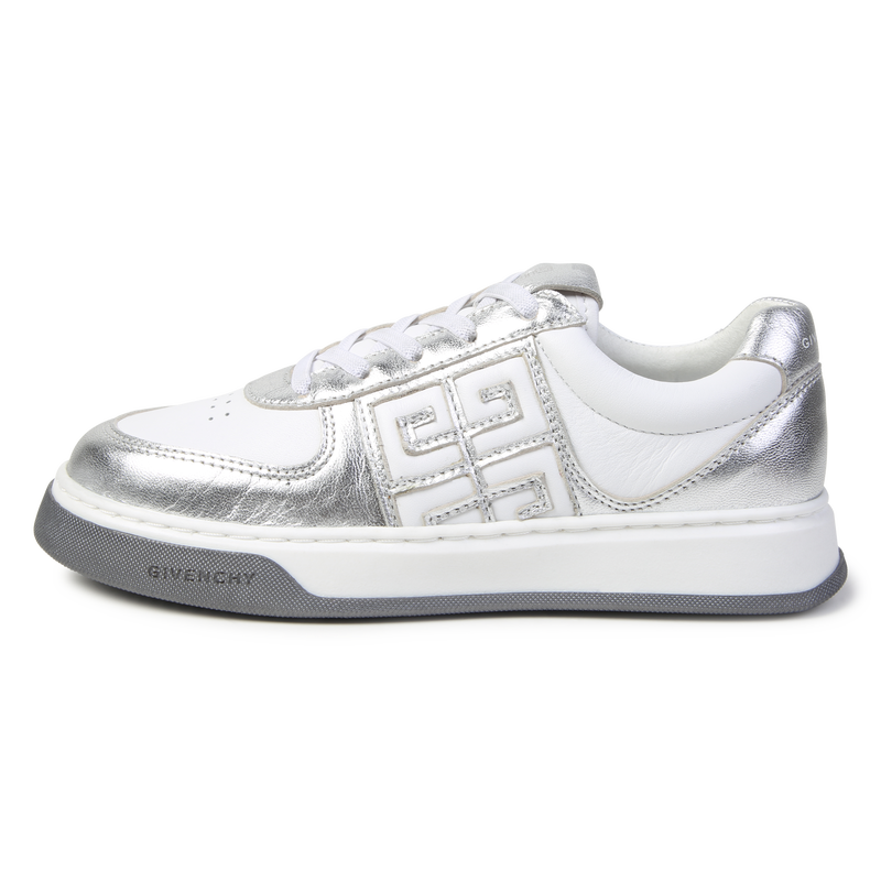 Lace-Up Leather Sneakers GIVENCHY 
                    GIRL