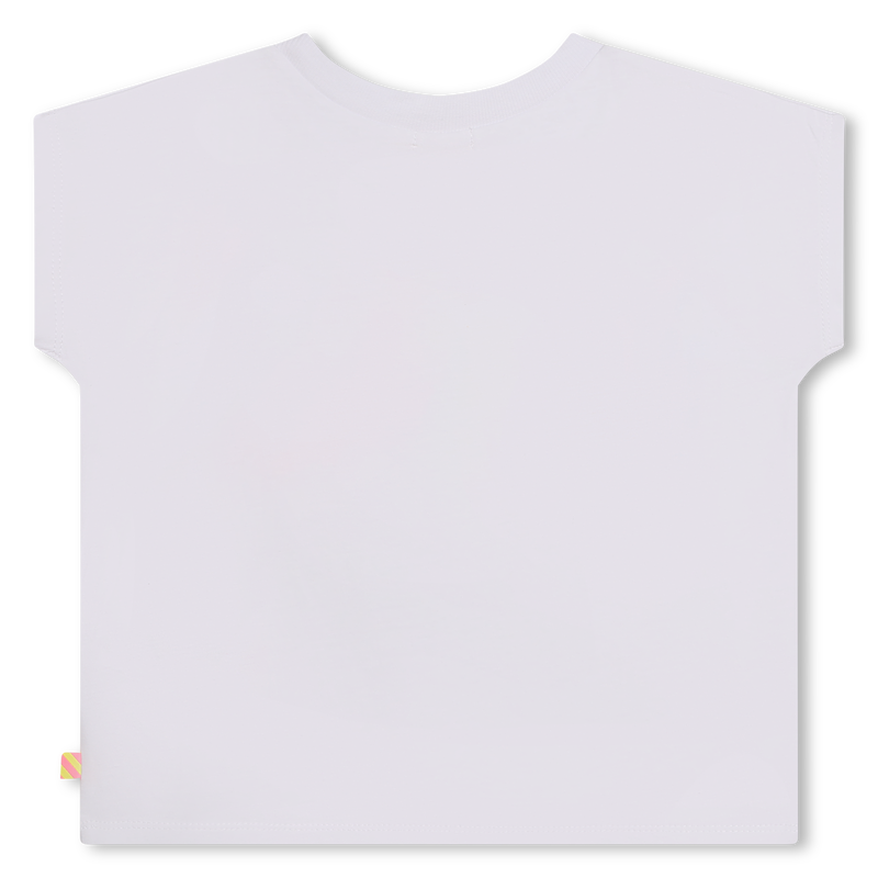 Short-sleeved cotton T-shirt BILLIEBLUSH 
                    GIRL