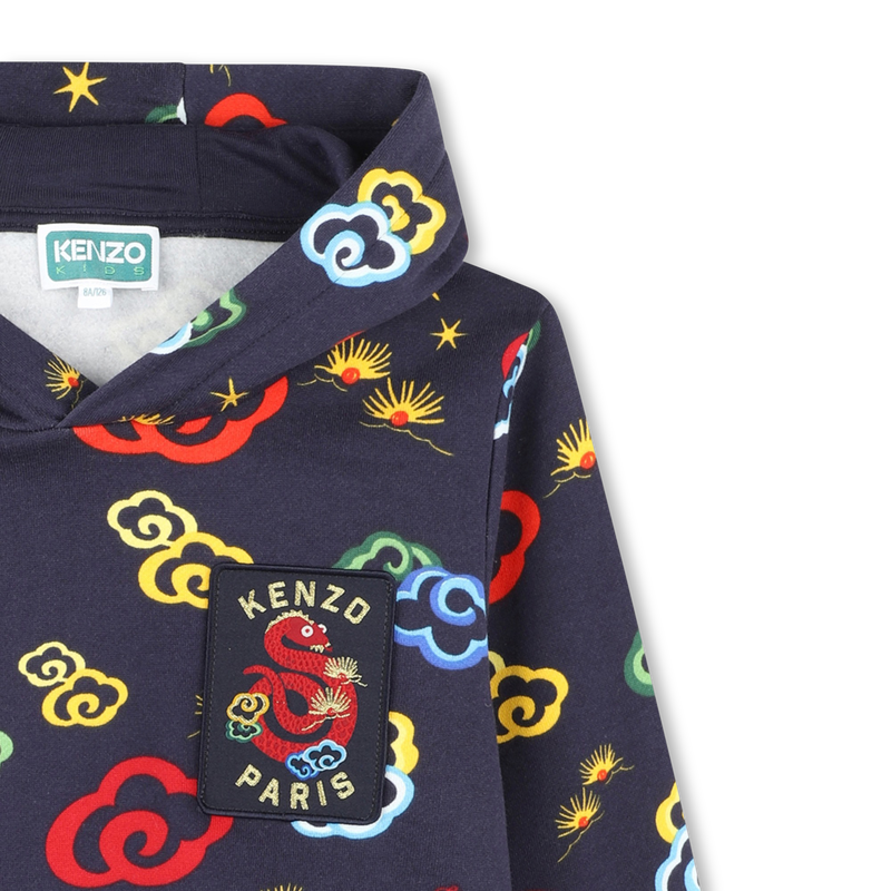 Printed hoodie KENZO KIDS 
                    UNISEX