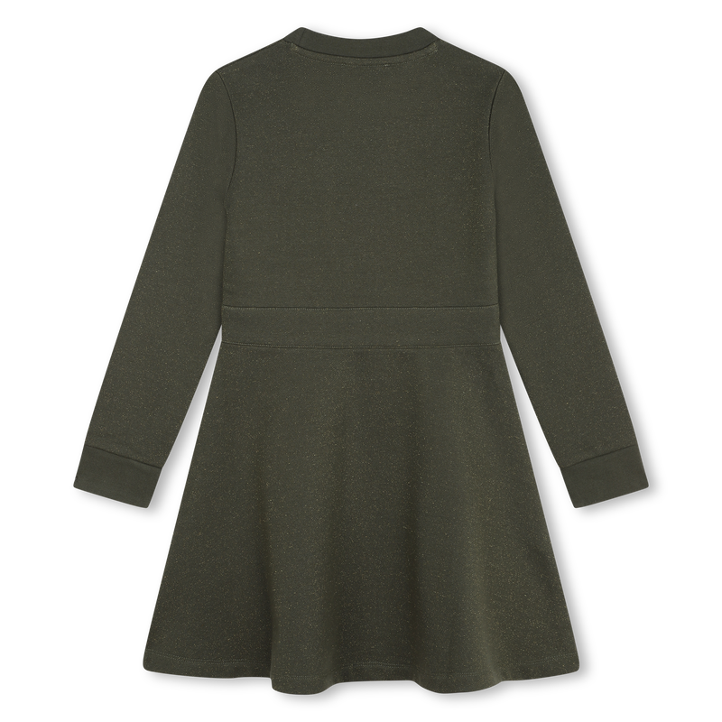 Glittery Fleece Dress MICHAEL KORS 
                    GIRL
