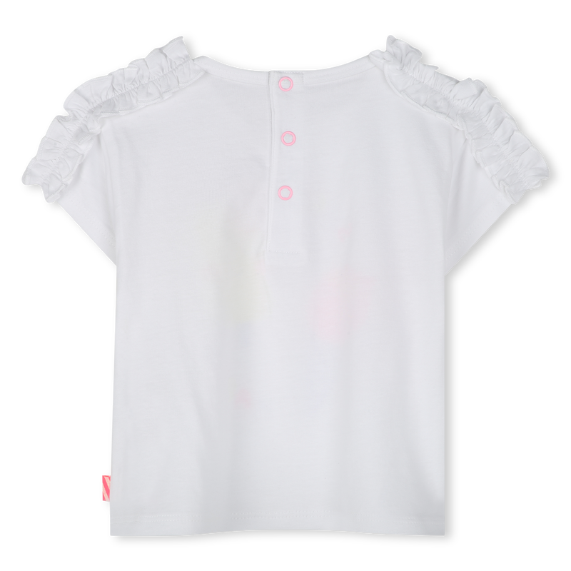 Short-sleeved cotton T-shirt BILLIEBLUSH 
                    GIRL