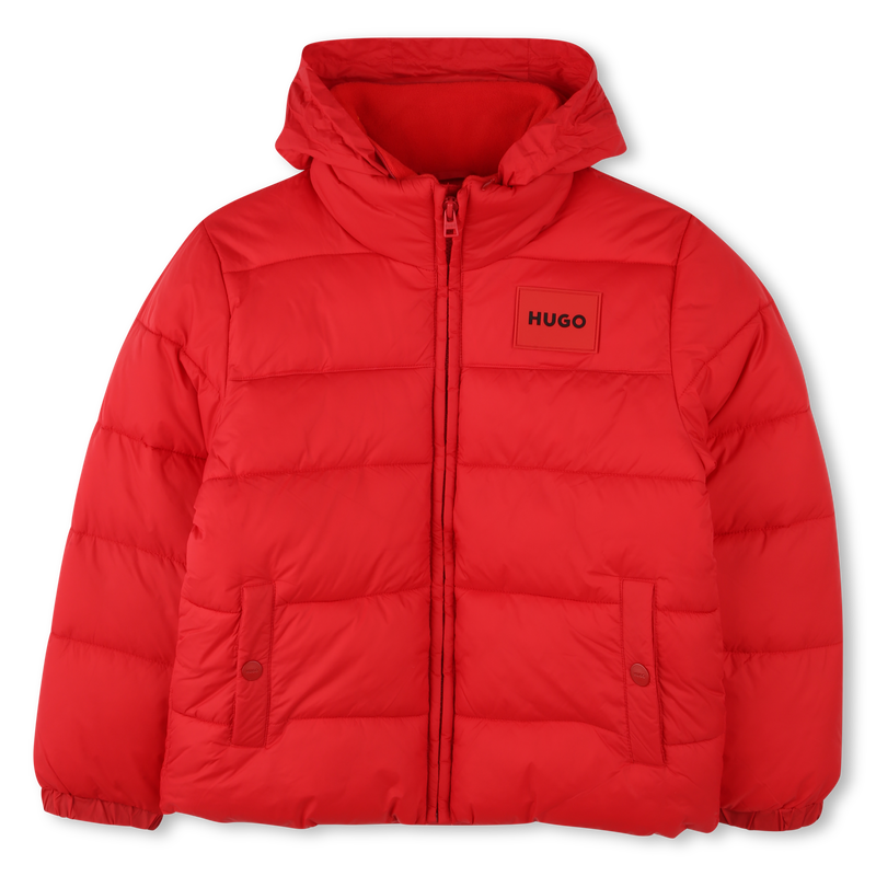 Zip-Up Water-Repellent Parka HUGO 
                    BOY