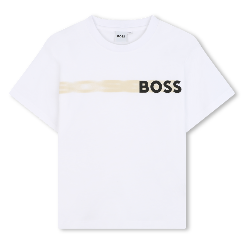 Cotton T-shirt and shorts BOSS 
                    BOY