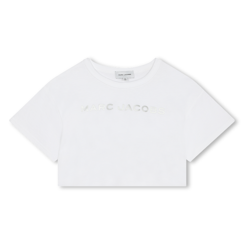 Cropped Cotton T-Shirt THE MARC JACOBS 
                    GIRL