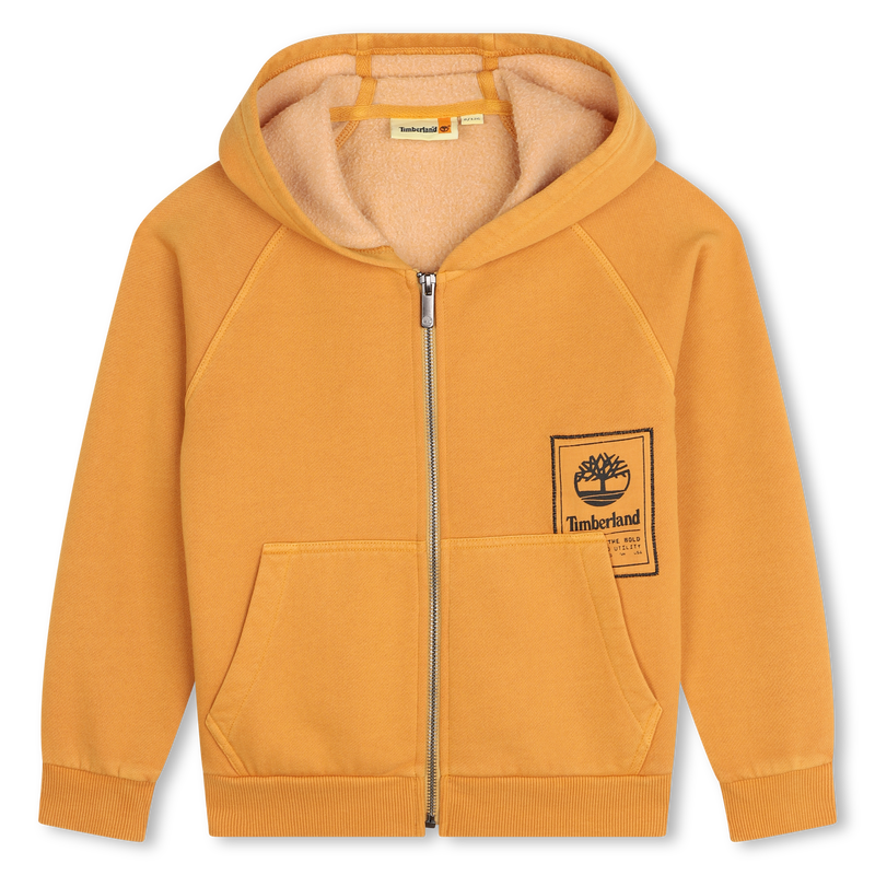 Hooded Fleece Cardigan TIMBERLAND 
                    BOY