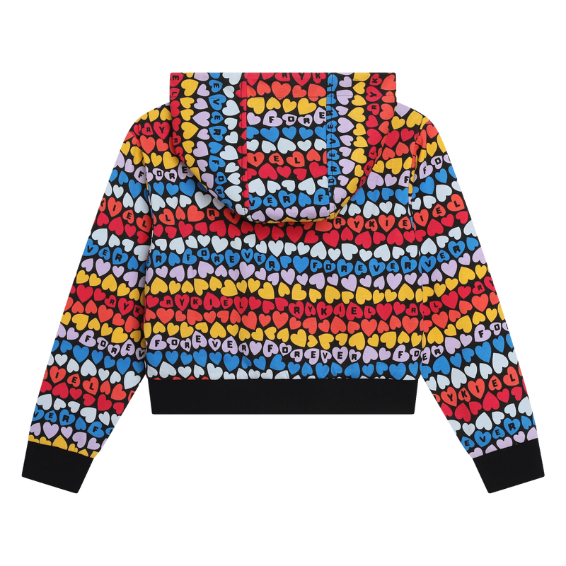 Hooded Zip-Up Sweatshirt SONIA RYKIEL 
                    GIRL