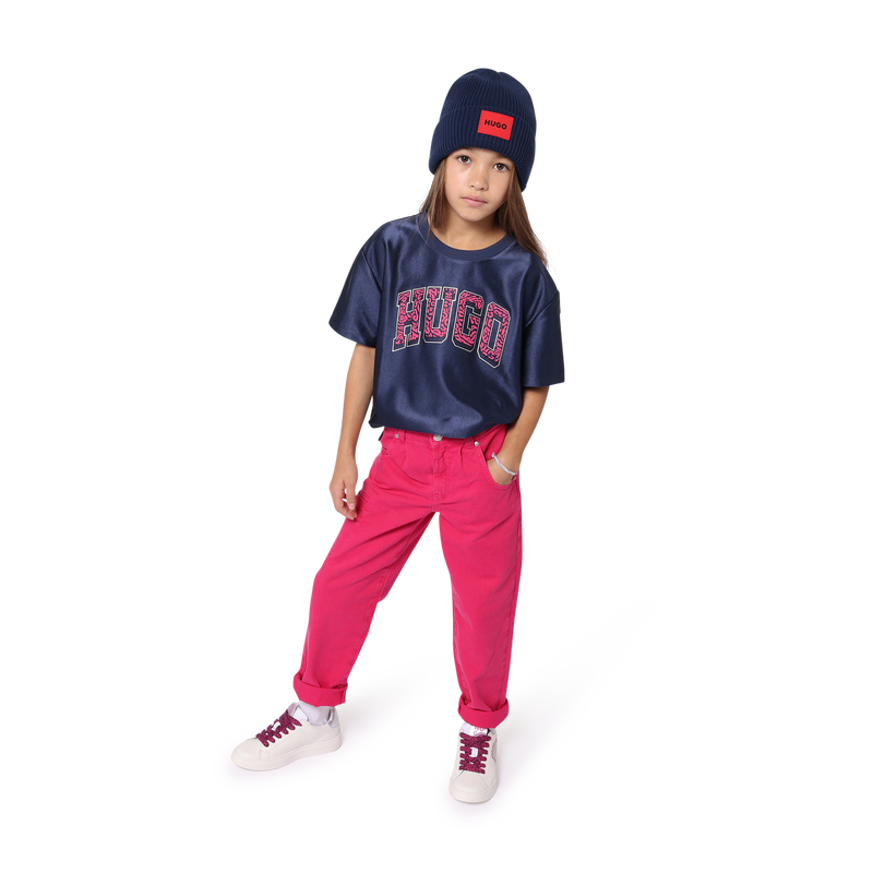 Knit Cotton Hat HUGO 
                    UNISEX