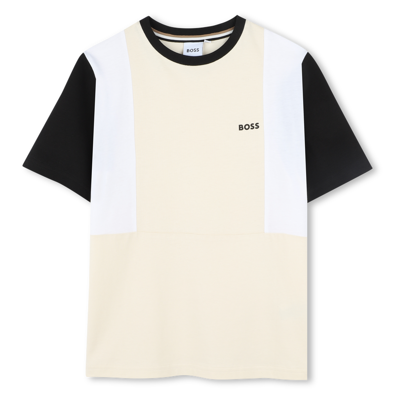 Multicolored cotton T-shirt BOSS 
                    BOY