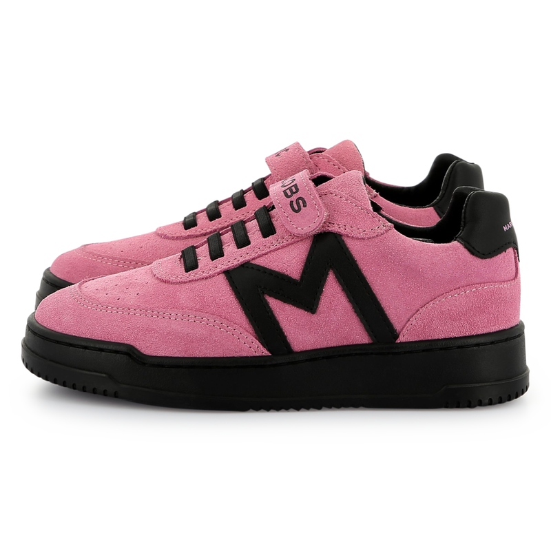 Leather Lace-Up Sneakers THE MARC JACOBS 
                    GIRL
