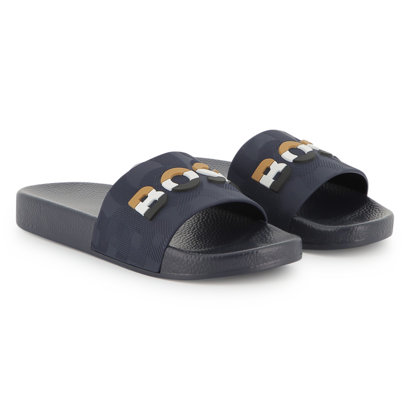Wide-strap sliders BOSS 
                    BOY