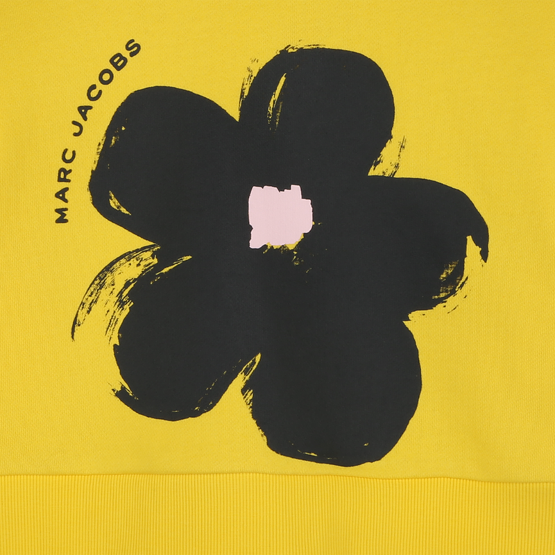 Cotton fleece sweatshirt THE MARC JACOBS 
                    GIRL