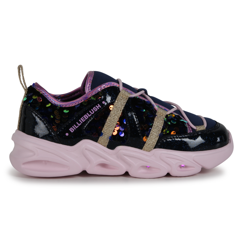 Elasticated Lace-Up Sneakers BILLIEBLUSH 
                    GIRL