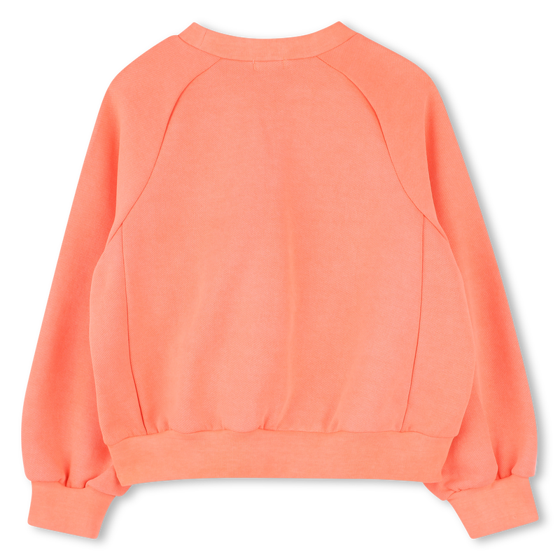 Dyed fleece sweatshirt BILLIEBLUSH 
                    GIRL