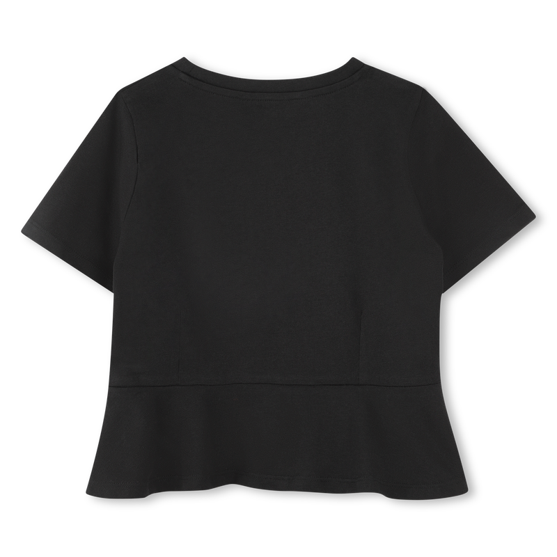 Short-sleeved cotton T-shirt MICHAEL KORS 
                    GIRL