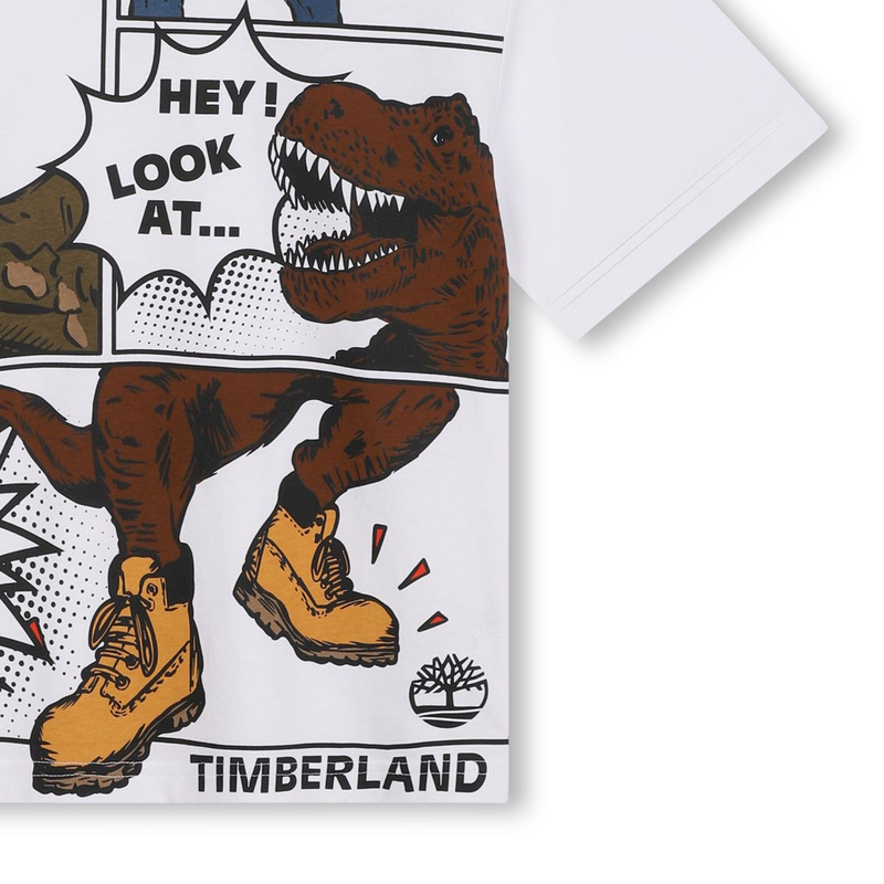 Comic-Print T-Shirt TIMBERLAND 
                    BOY