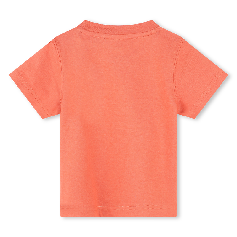 Press-Stud Cotton T-Shirt TIMBERLAND 
                    BOY
