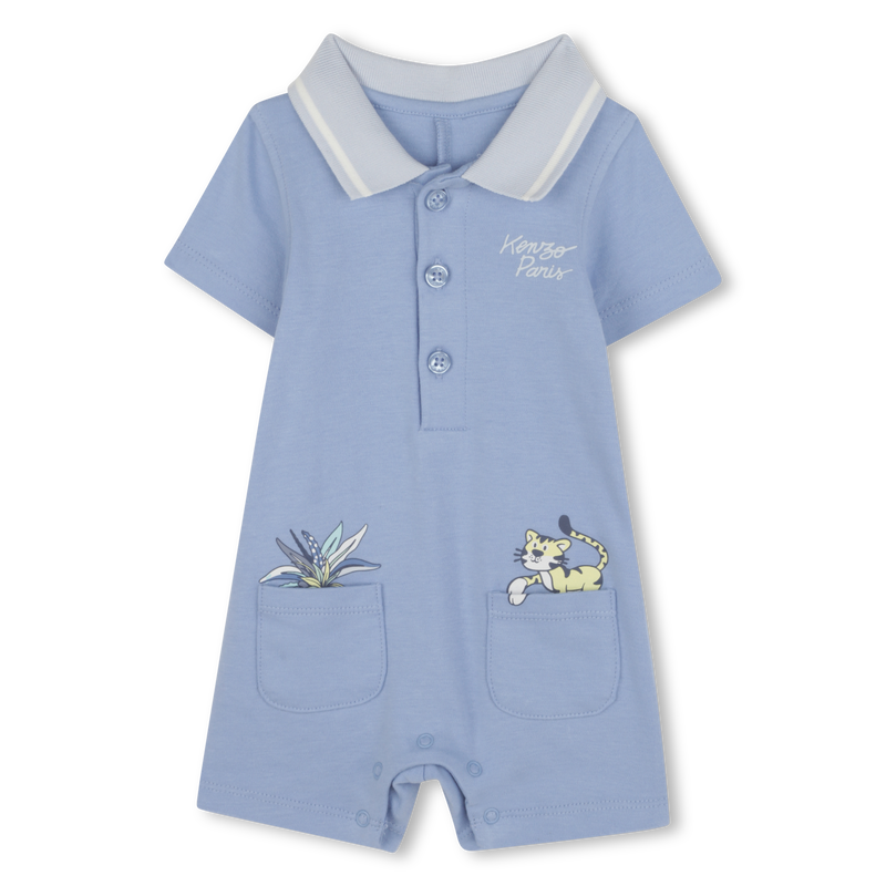 Short romper with pockets KENZO KIDS 
                    BOY