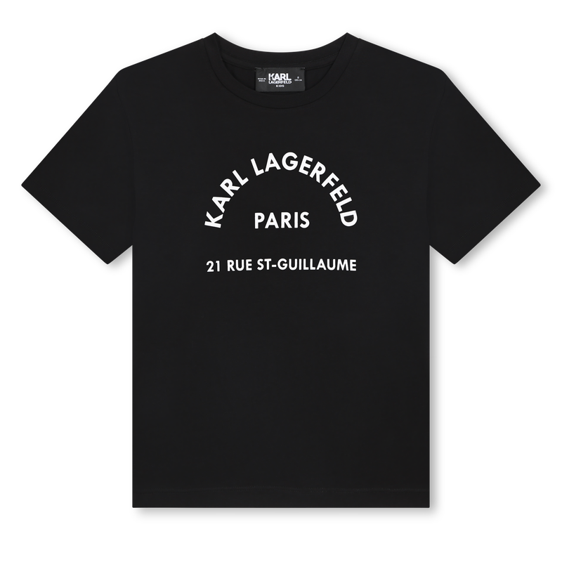 Logo Graphic Short-Sleeve KARL LAGERFELD KIDS 
                    GIRL