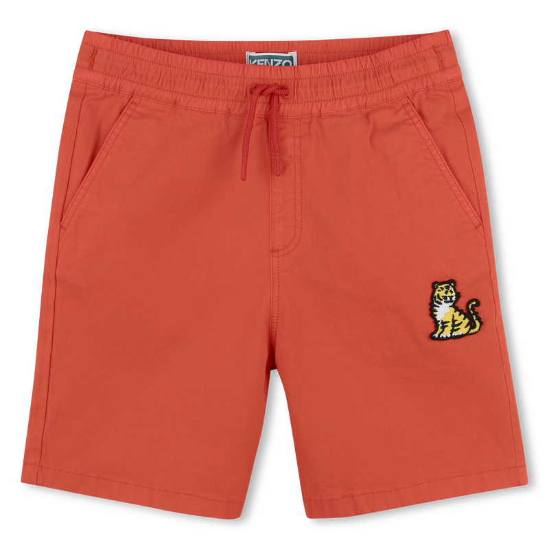 Cotton Bermuda shorts KENZO KIDS 
                    BOY