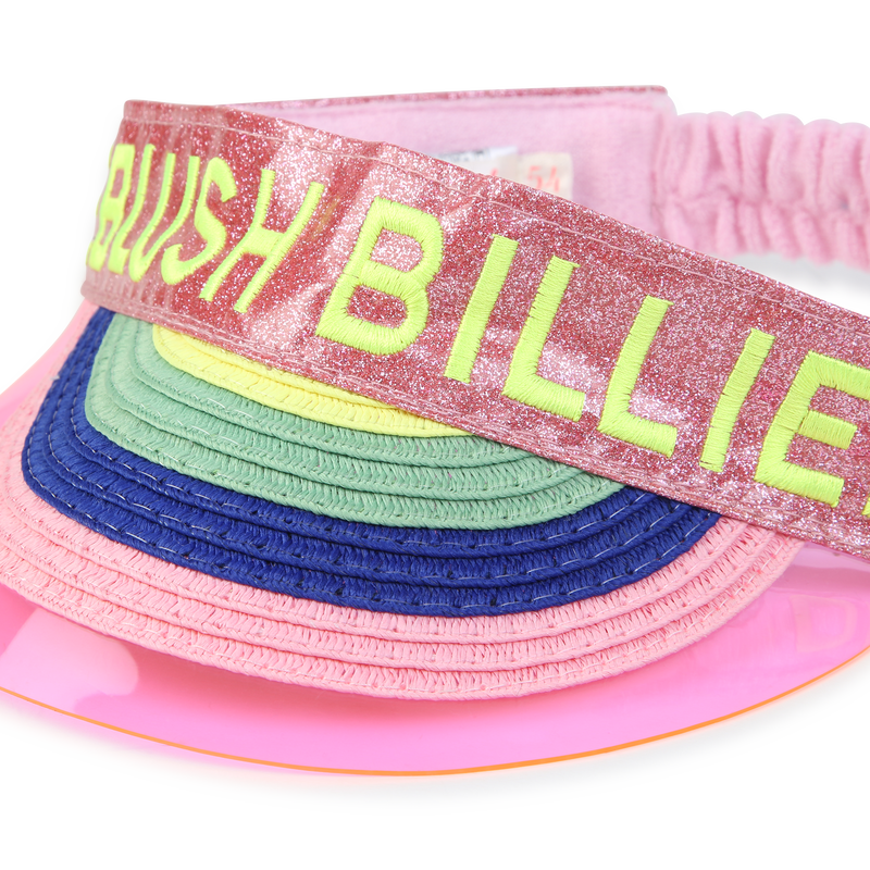 Multicolored glittery visor BILLIEBLUSH 
                    GIRL