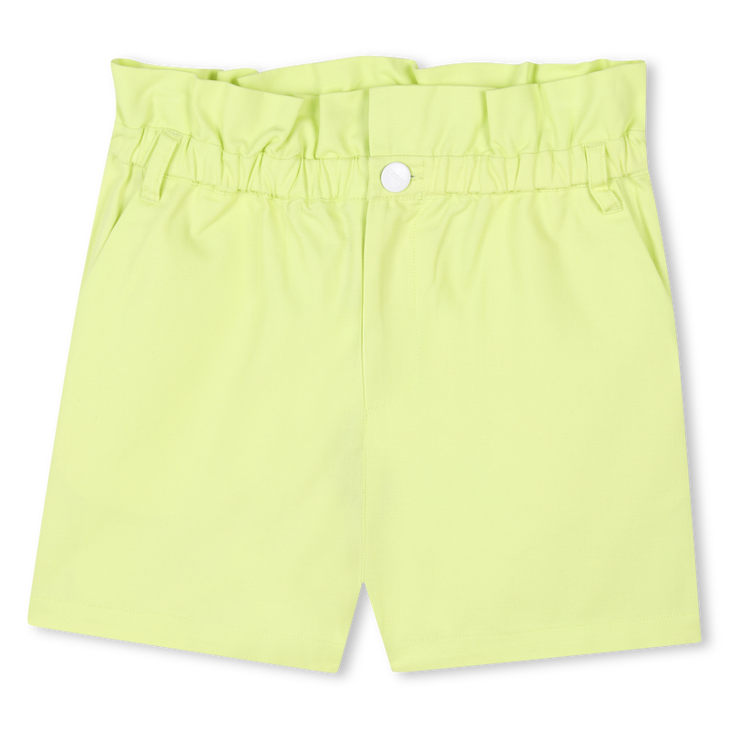 Cotton and linen shorts DKNY 
                    GIRL