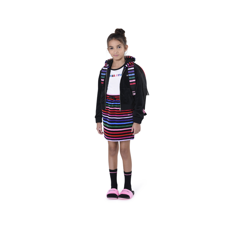 Velvet skirt SONIA RYKIEL 
                    GIRL