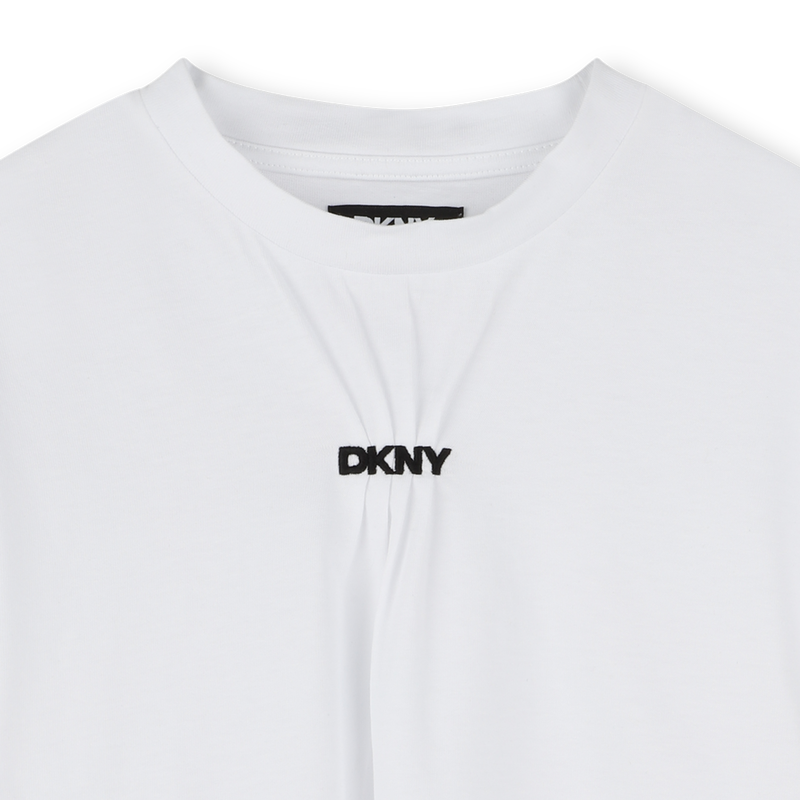 Loose-cut cotton T-shirt DKNY 
                    GIRL