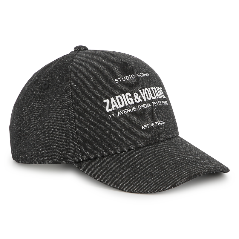 Denim Velcro cap ZADIG & VOLTAIRE 
                    BOY