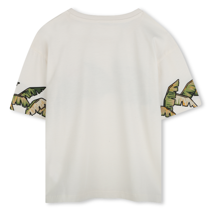 Short-sleeved cotton T-shirt KENZO KIDS 
                    GIRL