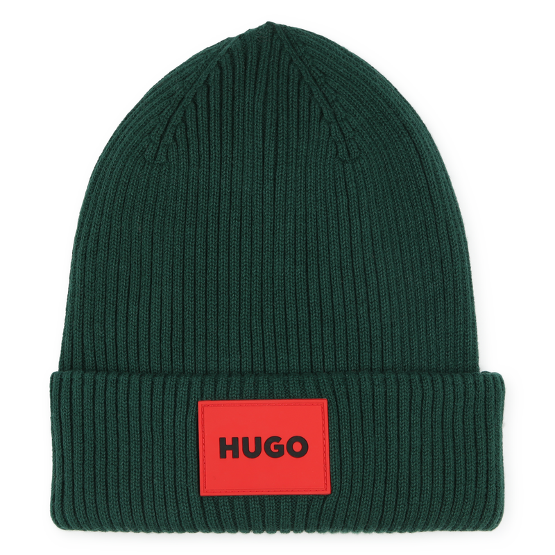 Knit Cotton Hat HUGO 
                    UNISEX