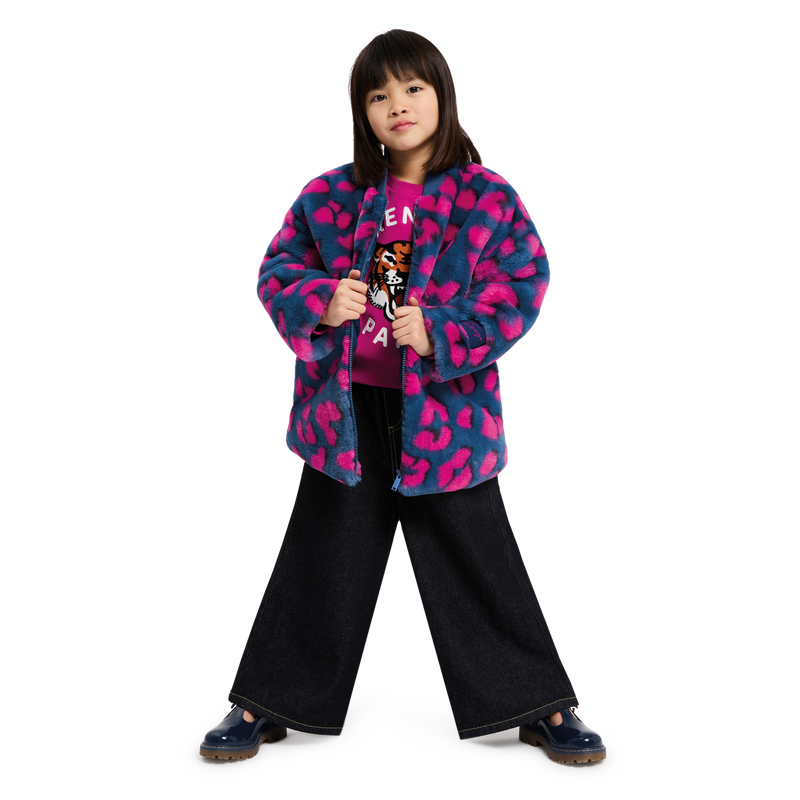 Fleece Coat KENZO KIDS 
                    GIRL