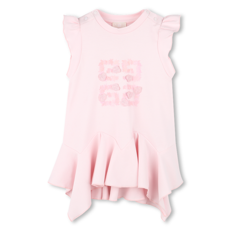 Embroidered cotton dress GIVENCHY 
                    GIRL