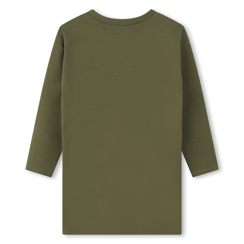 Long-Sleeved Cotton Dress THE MARC JACOBS 
                    GIRL