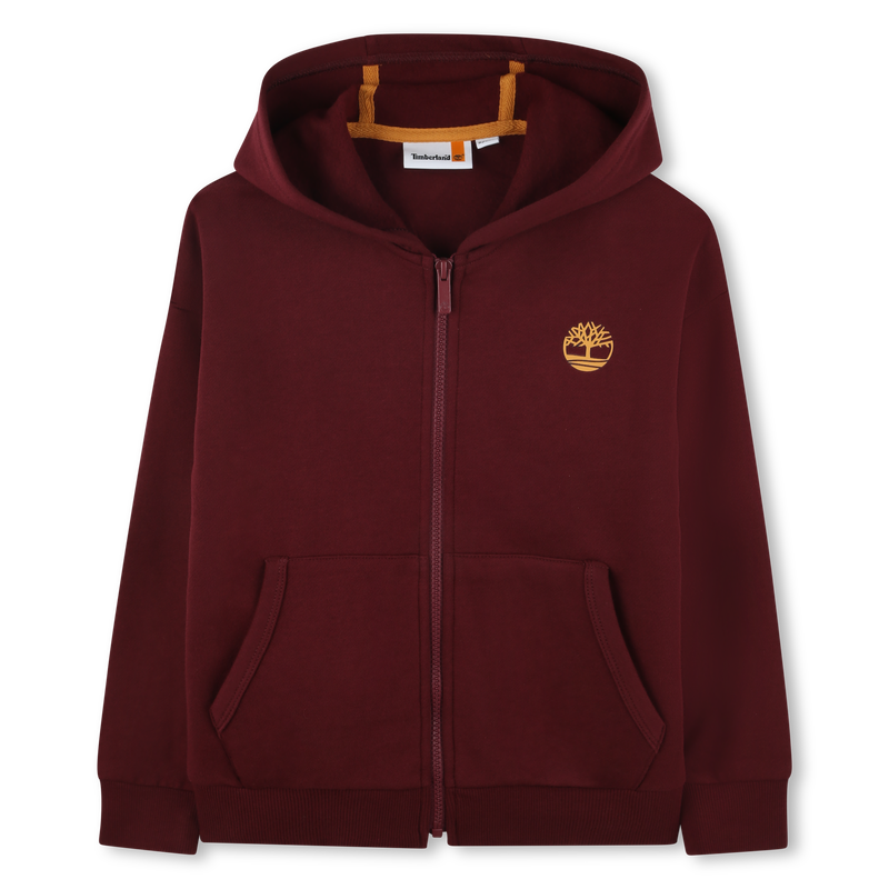 Hooded Fleece Cardigan TIMBERLAND 
                    BOY