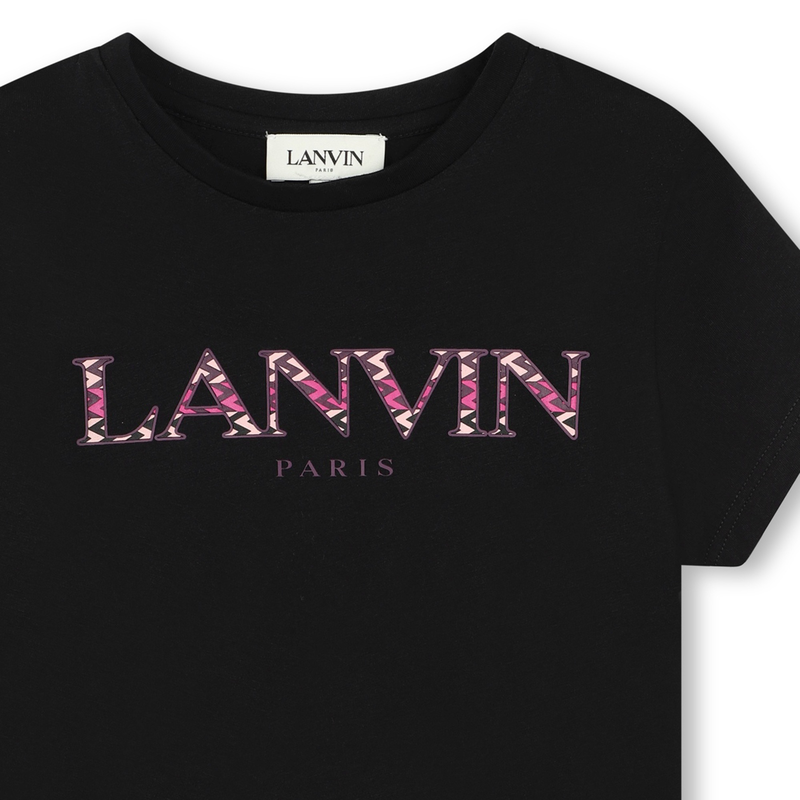 Curb Motif T-Shirt LANVIN 
                    GIRL