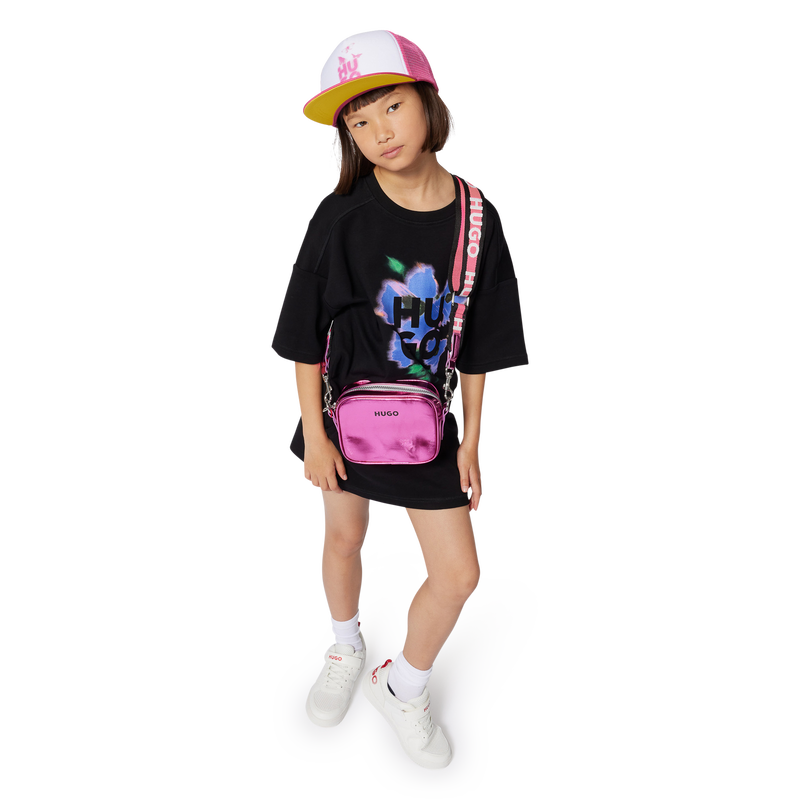 Adjustable bi-material cap HUGO 
                    GIRL