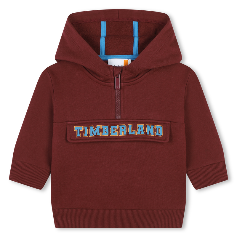 Zip-Up Hooded Sweatshirt TIMBERLAND 
                    BOY