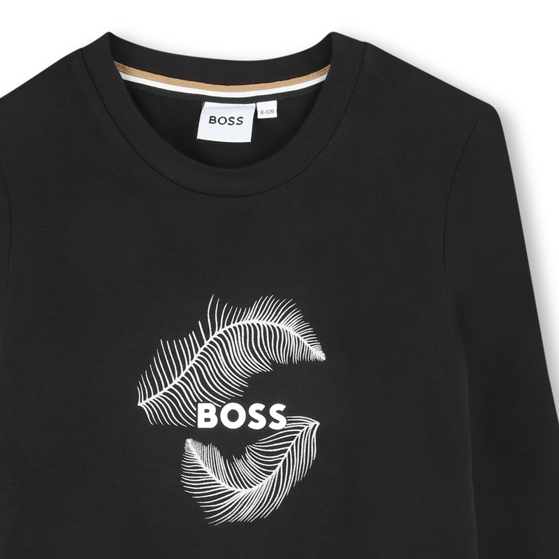 Cotton-Rich T-Shirt BOSS 
                    GIRL